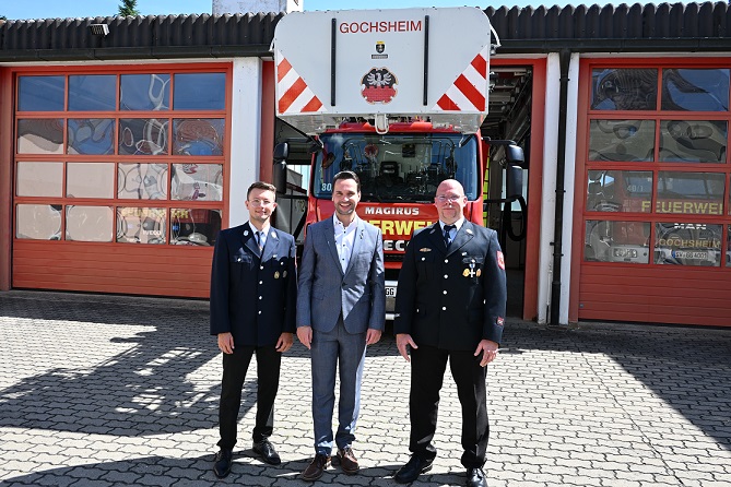 Stefan Hegler, der bisherige Kommandant der Freiwilligen Feuerwehr Gochsheim, wird Kreisbrandmeister
