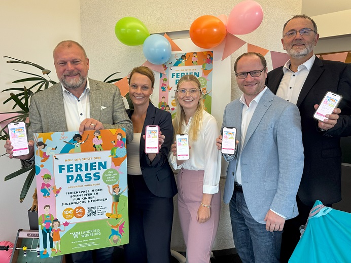 Der Ferienpass wird digital: Der Landkreis Würzburg startet mit neuer Online-Plattform und einer App in die Sommerferien 2025