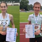 Hanna Hümmer und Simon Baunach gewinnen Medaillen: Schweinfurter Leichtathleten erfolgreich bei Bayerischen Meisterschaften