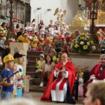 Bischof Dr. Franz Jung feiert Gottesdienst mit rund 900 Kindergartenkindern aus Stadt und Landkreis Schweinfurt und Kitzingen sowie deren Begleitung