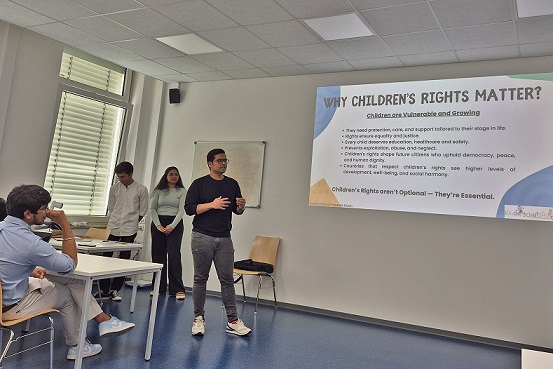 Kinderrechte: Internationale THWS-Studierende gestalten Projekttag an Schweinfurter Schule