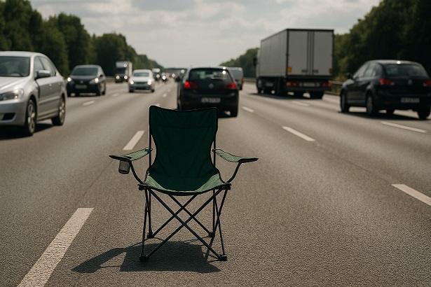 Ein Auffahrunfall mit 1,6 Promille und ein verlorener Klappstuhl auf der Autobahn A3