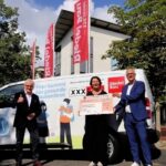 „Hier kommt das gesunde Pausenbrot!“: Dank zweier Großspenden hat die Kindertafel ein neues Kühlfahrzeug