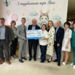 Gemeinsam für die Kleinsten: Symbolische Spendenübergabe an das Perinatalzentrum in Lutsk