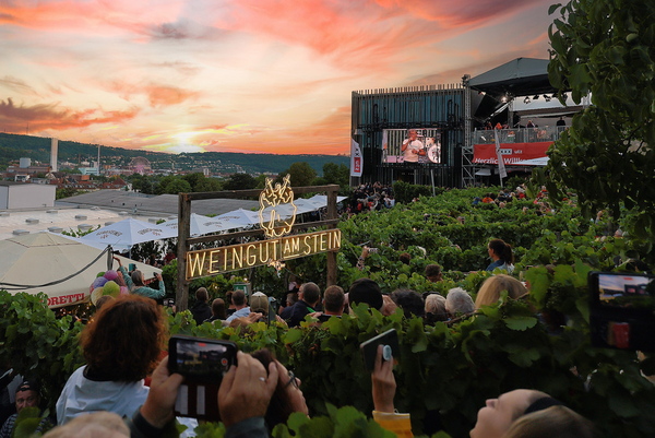 XXXLutz feiert seinen 80. Geburtstag mit einem begeisternden Konzert von Peter Maffay über den Dächern Würzburgs