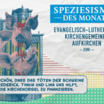 Schweine sollen für Kirchenorgel sterben: PETA verleiht Negativpreis „Speziesismus des Monats“ an Pfarrgemeinde Aufkirchen