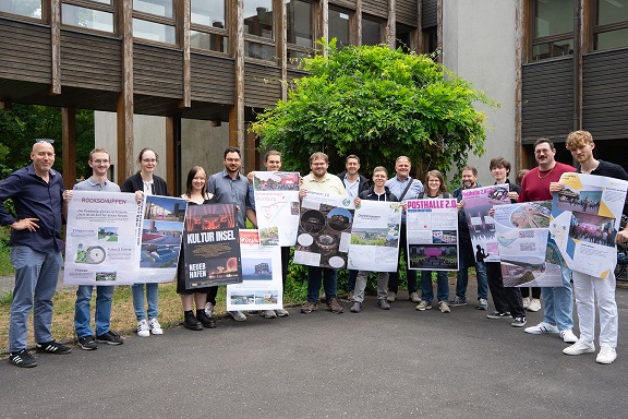 Frische Ideen für eine neue Posthalle: THWS-Studierende der Geovisualisierung haben sich in einem Semesterprojekt mit deren Zukunft beschäftigt