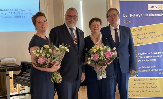 Präsidentschaftsübergabe beim Rotary Club Obermain auf Kloster Banz