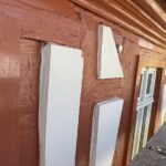 400 Jahre wechselhafte Geschichte: Die Fassade des Rathauses in Grafenrheinfeld wird saniert