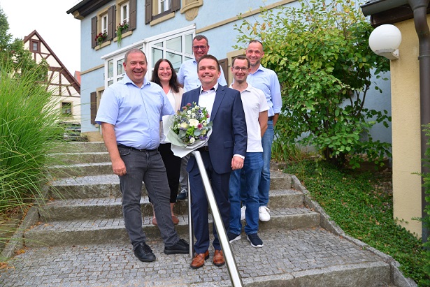 Großer Zuspruch für Sebastian Endres als Bürgermeisterkandidat für die Gemeinde Schwanfeld