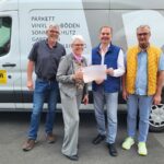 Rüttger Fußbodenbau GmbH unterstützt die Spendenkampagne für Thomas Weigand mit 400 Euro