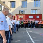 Zugunglück auf der Sinntalbrücke: Zum Glück nur in der großen Stabsrahmenübung Katastrophenschutz