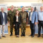 Oberstleutnant-Stabwechsel bei den „Helfenden Händen in Flecktarn“: Matthias Hofmann löst Bernhard Günther als Fachberater im Katastrophenschutz ab