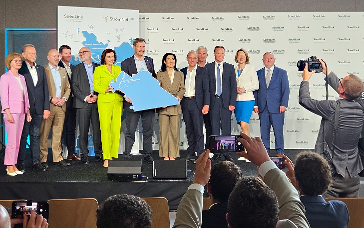 In Sachen SuedLink geht’s jetzt los: Baustart der Gleichstromtrasse in Bayern wird mit einem Festakt in Oerlenbach gefeiert