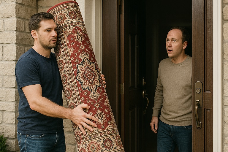 Zeugen gesucht: Trickdiebstahl durch vermeintlichen Teppichhändler, der Schmuck entwendet