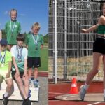 Samuel Retka gewinnt dreimal Gold: Schweinfurts Leichtathletiknachwuchs erfolgreich in Unterfranken