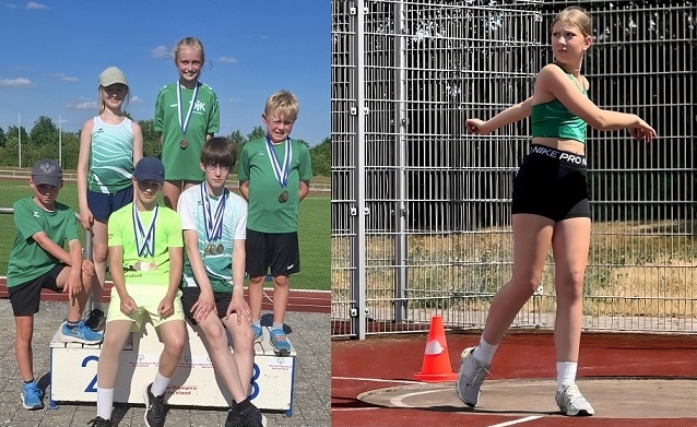 Samuel Retka gewinnt dreimal Gold: Schweinfurts Leichtathletiknachwuchs erfolgreich in Unterfranken