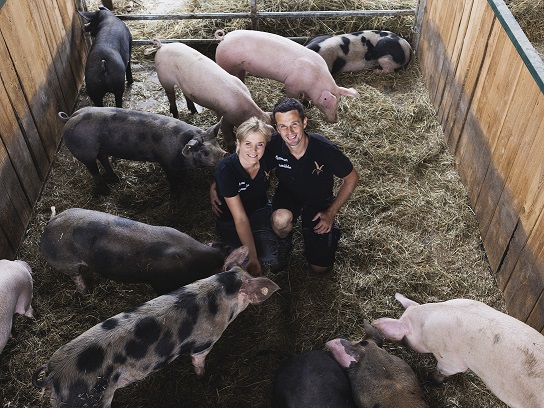 BioBotschafter/-innen vermitteln ökologische Landwirtschaft an Auszubildende auf dem Erlebnisbauernhof Wiesmühle