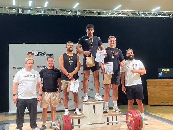 Drei dritte Plätze für den AC 82 bei den German Weightlifting Open beim ASC Zeilsheim