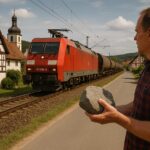 48-Jähriger bewirft einen durch Marktbreit fahrenden Güterzug mit Steinen