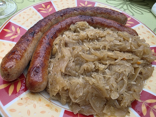 Essen wie Gott in Franken: Zwiebelschnitzel und Bratwürste gehen immer