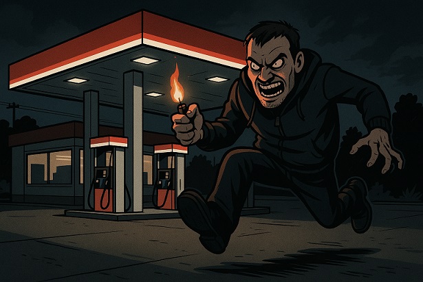 Würzburg-Crime: Tankstellenbrand wird abgewendet und der Täter in eine psychiatrische Einrichtung eingewiesen