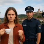 Frau schlägt Polizisten ins Gesicht – und mit einer Porzellantasse einen Beamten