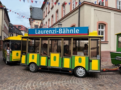 Laurenzi-Bähnle fährt an beiden verkaufsoffenen Sonntagen in Marktheidenfeld kostenlos