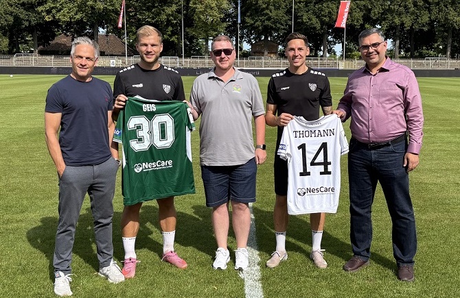NesCare Heimbeatmungsservice GmbH wird Exklusivpartner des 1. FC Schweinfurt 05