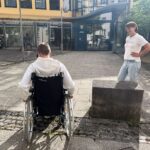 „Hey Alter! Was geht?“: Junge Menschen begegnen bei einer Mitmachveranstaltung im Landratsamt dem Alter mit Offenheit und Neugier