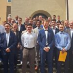 Traditioneller Empfang in der Diele des Schweinfurter Rathauses für die Besten des Wintersemesters 2024/25