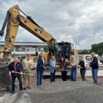 Spatenstich für den Neubau der Friedrich-Rückert-Grundschule Stadtlauringen