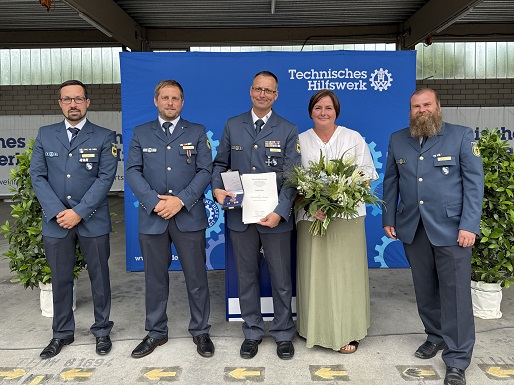 Dank, Ehrungen und ein neuer Gabelstapler: THW-Sommerfest 2025 des Ortsverbands Schweinfurt