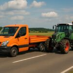 Mit Handy am Steuer, viel zu schnell und ohne Führerschein – Pritschenwagen überholt bei Gegenverkehr