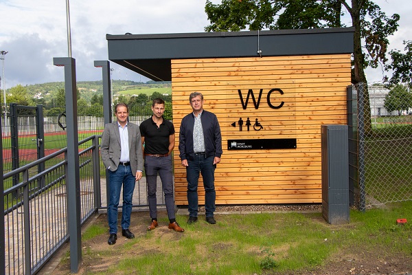 Die Stadt Würzburg hat eine neue öffentliche WC-Anlage in Betrieb genommen
