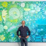 Auf geht´s in die breite Öffentlichkeit: Der Künstler Walter Steinbeck aus Fulda stellt erstmals in Franken aus