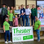 Theatergruppe Geldersheim spendet 1.500 Euro für den Herzenswunsch-Krankenwagen