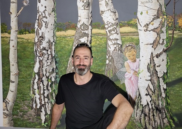 „El Cuentacuentos – der Geschichtenerzähler“: Eine Ausstellung von Álvaro Fernández Sáez im Oberen Foyer des Rathauses