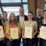 Acht Absolventinnen und Absolventen feiern erfolgreichen Ausbildungs- und Studienabschluss im Landratsamt Würzburg