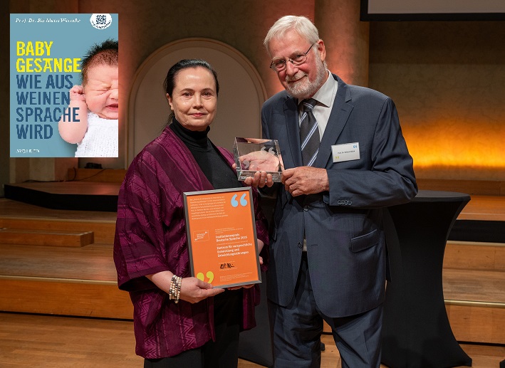 Babygesänge: Kathleen Wermke wird beim Kulturpreis Deutsche Sprache als Pionierin geehrt