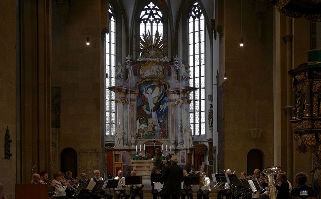 Festlich bis fetzig: Bläserklänge in der St.-Johannis-Kirche Schweinfurt zum Michaelistag