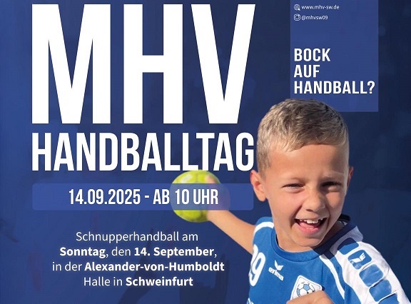 Der 3. MHV-Handballtag am Sonntag: Einführung in die Sportart, Rahmenprogramm und ein Testspiel