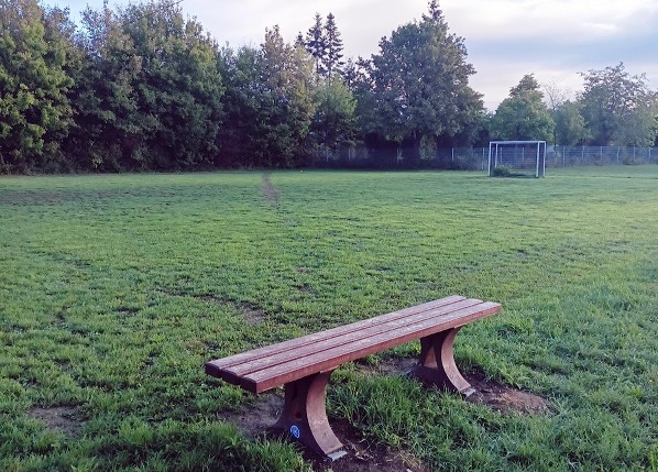 Kinderrat bringt Bewegung ins Gemeindeleben: Neue Bänke für den Gochsheimer Bolzplatz