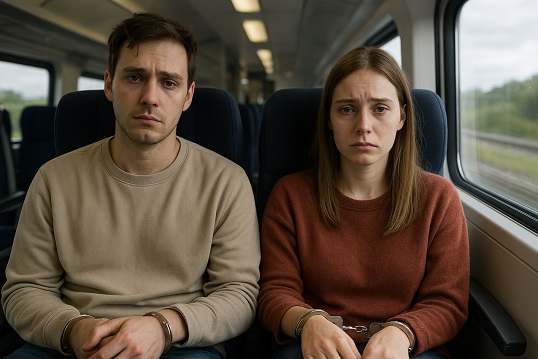 Die gemeinsame Zugreise eines jungen Pärchens endet aufgrund offener Haftbefehle in Aschaffenburg