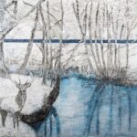 Ab 13. September: In Between im Marktheidenfelder Franck-Haus mit Zeichnungen in Wachs von Heike Jeschonnek aus Berlin