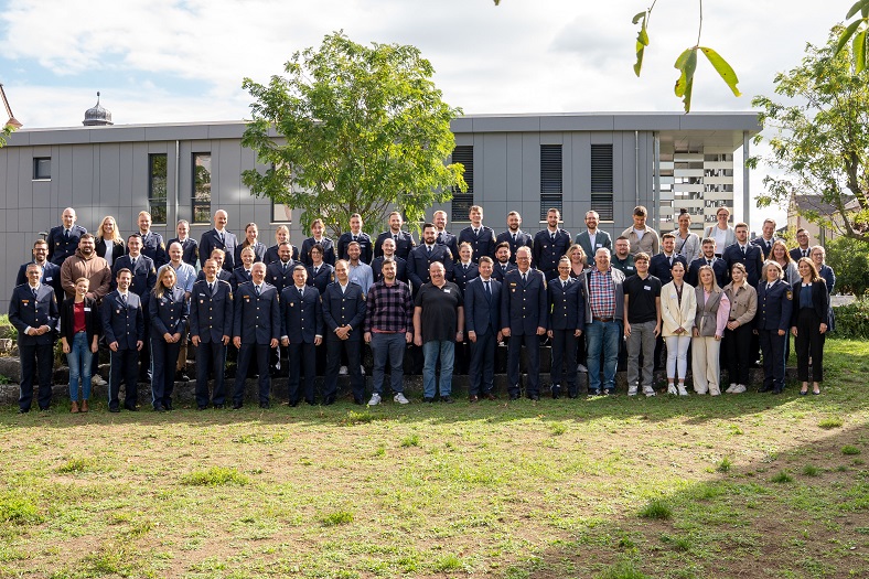 Verstärkung für die Polizei in Unterfranken: 59 Neuzugänge treten ihren Dienst an