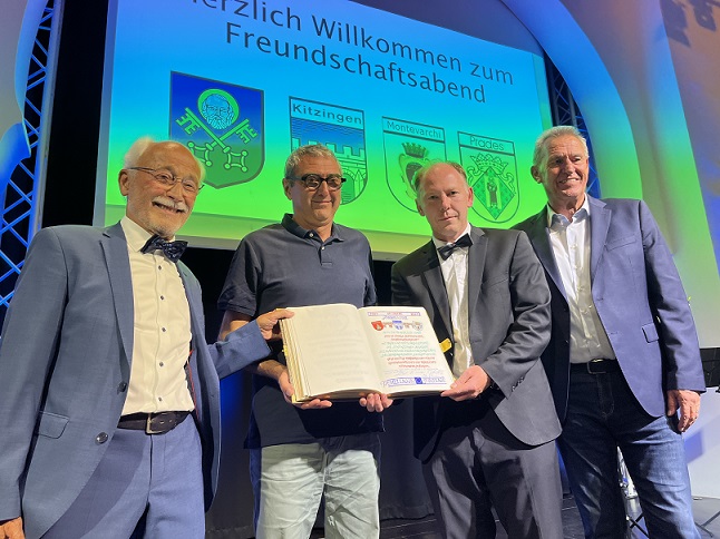 Baustein für ein friedliches Europa: Der Wert gewachsener Städtepartnerschaften zeigt sich beim Freundschaftsabend in der Alten Synagoge