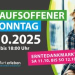 Angebote, Aktionen und die neuesten Trends: Verkaufsoffener Sonntag und Erntedankmarkt in Schweinfurt