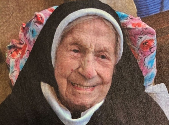 Mit Schwester M. Asteria ist die älteste Ordensfrau im Bistum Würzburg mit 107 Jahren gestorben