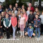 Im Rahmen des Grafenrheinfelder Feriensprogramms führte eine Sternfahrt der CSU nach Sennfeld